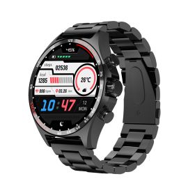 New Smart Watch Sports Health Monitoring (Color: BLACK)